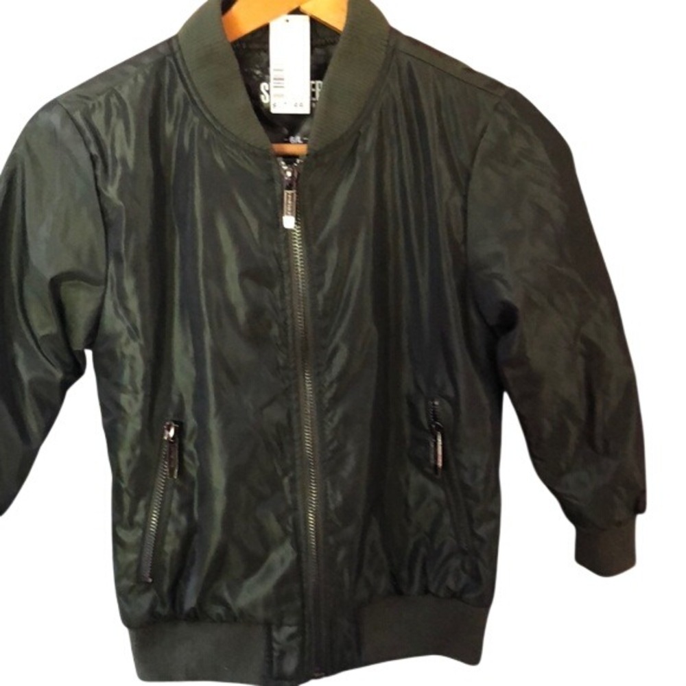 Sportier Green Bomber Jacket